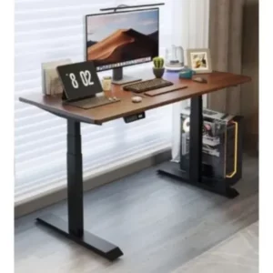 Home/office Electrical Adjustment Desk - 1.4M - Brown Top
