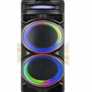 MeWe Party Speakers 1500W Dual 12 inches Woofers Bluetooth USB/TF/FM LED Display and Wireless Mic | MWAUD-PTS1201DB