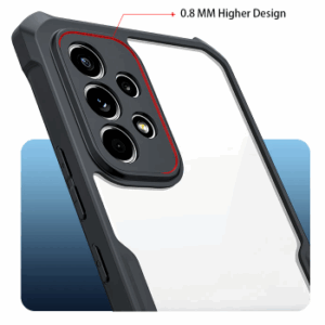 Xundd Transparent Case for Samsung Galaxy A53 5G with Magnetic for Wireless Charging