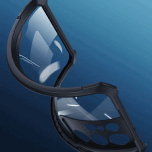 Xundd Transparent Case for Samsung Galaxy S21 FE with Magnetic Ring for Wireless Charging