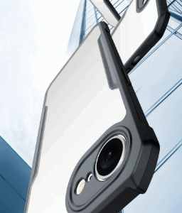 Xundd Transparent Case for iPhone 16e with Magnetic Ring for Wireless Charging