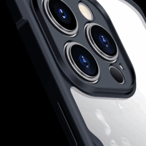 Xundd Transparent Case for iPhone 14 Pro Max with Magnetic Ring for Wireless Charging