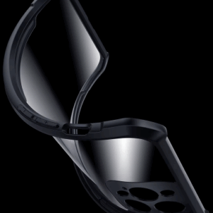 Xundd Transparent Case for iPhone 14 Pro Max with Magnetic Ring for Wireless Charging