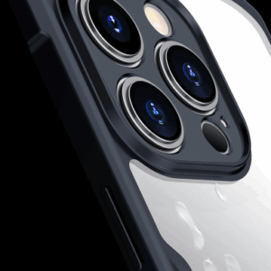 Xundd Transparent Case for iPhone 15 Pro Max with Magnetic Ring for Wireless Charging