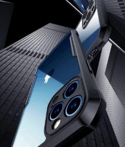 Xundd Transparent Case for iPhone 11 Pro and Pro Max with Magnetic Ring for Wireless Charging