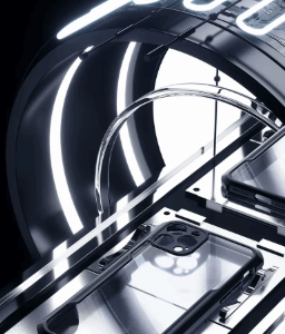 Xundd Transparent Case for iPhone 12 Pro Max with Magnetic Ring for Wireless Charging