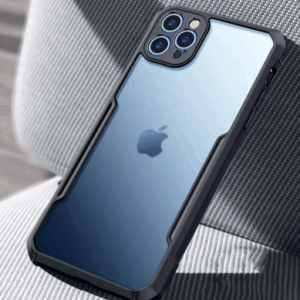 Xundd Transparent Case for iPhone 12 Pro Max with Magnetic Ring for Wireless Charging