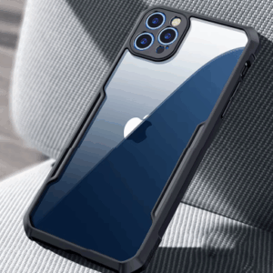 Xundd Transparent Case for iPhone 12 Pro Max with Magnetic Ring for Wireless Charging