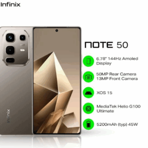 Infinix Note 50 8GB RAM 256GB ROM