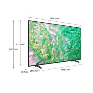 Samsung 65 Inch Crystal UHD DU8000 4K Tizen OS Smart TV (2024) UA65DU8000UXKE