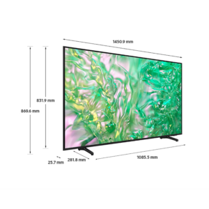 Samsung 65 Inch Crystal UHD DU8000 4K Tizen OS Smart TV (2024) UA65DU8000UXKE