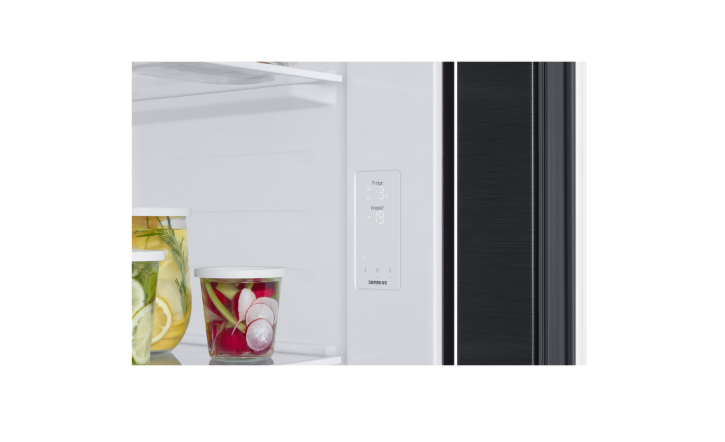 Samsung 583L Refrigerator Side by Side with Large Capacity Matt Black - Image 3