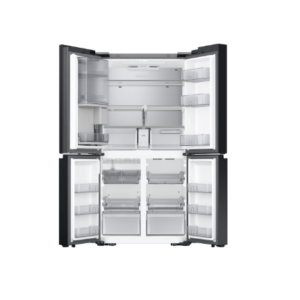 Samsung 674L Bespoke French Style See Through Door Smart Fridge Freezer Clean Black