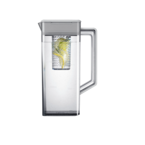Samsung 674L Bespoke French Style See Through Door Smart Fridge Freezer Clean Black