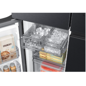 Samsung 636L Bespoke AI Four French Door Refrigerator Family Hub Black