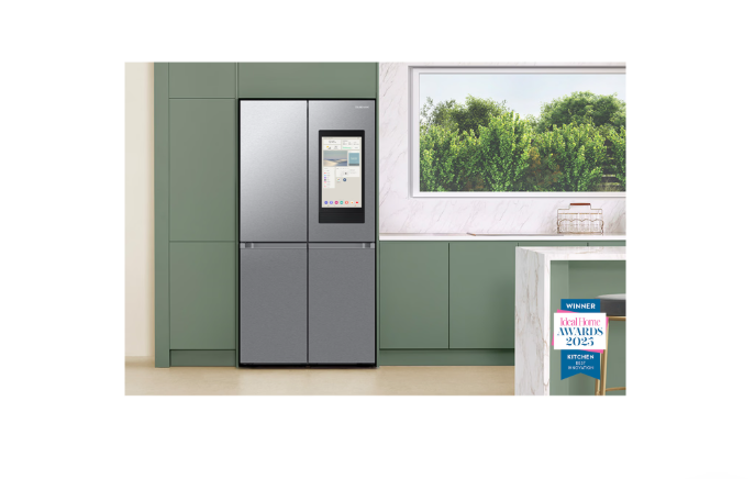 Samsung 636L Bespoke AI Four French Door Refrigerator Family Hub Silver - Image 9
