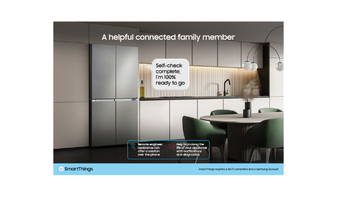 Samsung 636L Bespoke AI Four French Door Refrigerator Family Hub Silver - Image 2