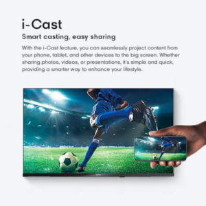 SYINIX 32 INCH LED FRAMELESS EXTREMELY ULTRA SLIM TV PREMIUM PICTURE ICAST AND HIFI SOUND 6MM
