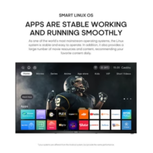 Syinix 43-inch Smooth And Stable Smart TV