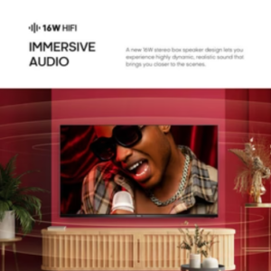 Syinix 43-inch Smooth And Stable Smart TV