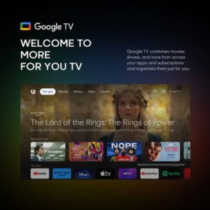 Syinix 55 Inch UHD 4K Google TV Home Cinema Experience U61G Series