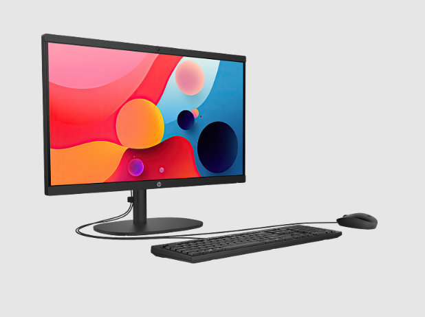HP All-in-One Desktop 22-dg0004nh Freedos jet black IntelR CoreTM N-series processor 8GB 256GB SSD B29DZEA - Image 5