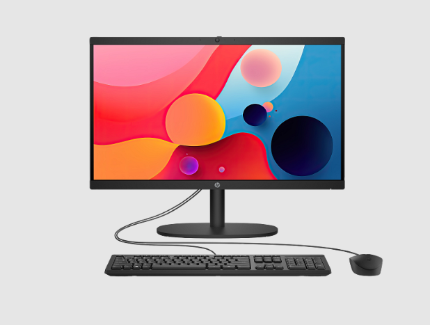 HP All-in-One Desktop 22-dg0004nh Freedos jet black IntelR CoreTM N-series processor 8GB 256GB SSD B29DZEA